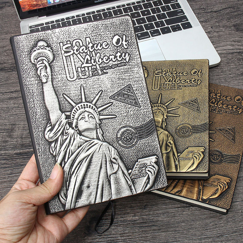 Statue of Liberty Notebook Travel School Notebook Gift Fashion Notebook for School Office Supplies