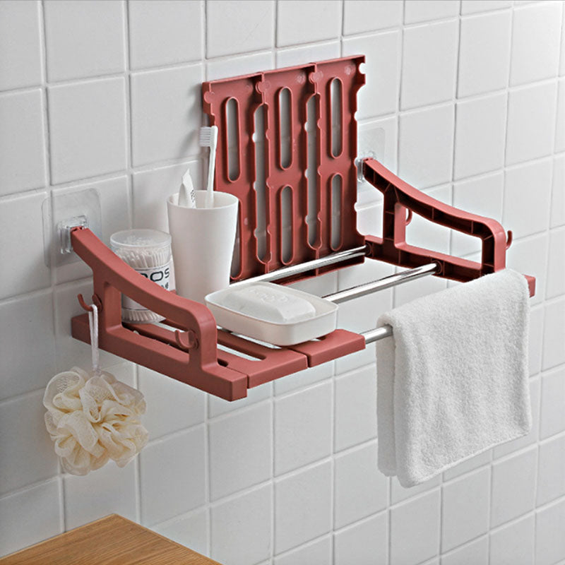 Suction Wall Mount Storage Rack Holder Shelves Bathroom Kitchen Organizer Shower Shelf