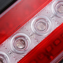 12V 22LED Car Red Rear Tail Lights Stop Indicator Lamps for Truck Trailer Caravan Van Lorry