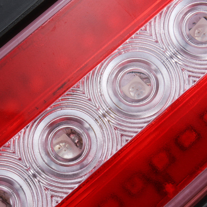 12V 22LED Car Red Rear Tail Lights Stop Indicator Lamps for Truck Trailer Caravan Van Lorry