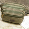 5-Layers Men Canvas Waist Bag Travel Funny Pack Practical Purse Bag Fashion