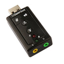 Bakeey USB 2.0 External Sound Card Channel 7.1 3.5mm Adapter Microphone Headphone Audio Interface
