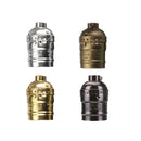 E27 Socket Edison Retro Pendant Lamp Holder Without Wire 110-220V