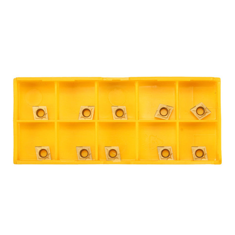 10Pcs CCMT060204 US735 CCMT21.51 CNC Carbide Inserts For Steel/Stainless Steel