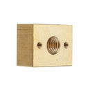 M8*1.25 Thread Brass Heating Block For 3D Printer