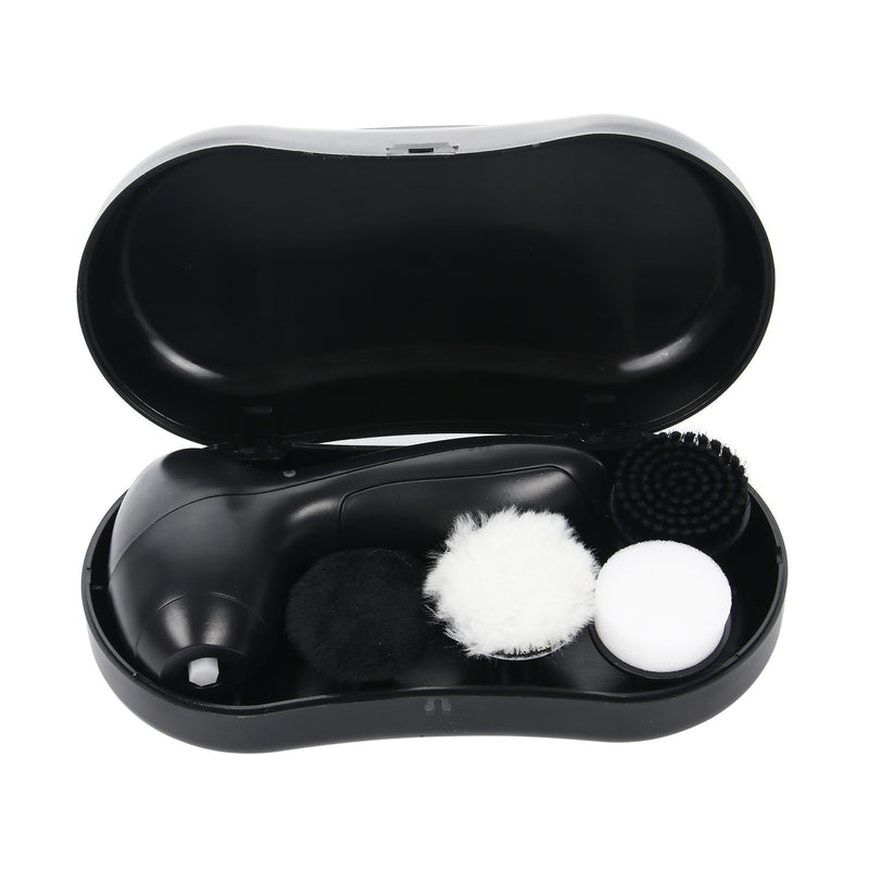 Handheld Electric Shoe Polisher Shoes Scrubber Portable Shoe Cleaning Brushes Kit for Leather Shoes