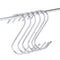 10 Pcs Stainless Steel Hanger Clasp Rack S Shape Hooks Clothes Pot Pan Cloth Hanger