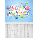 5x7FT Vinyl Floor Happy Birthday Photography Backdrop Background Studio Photo Props