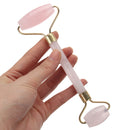 Pink Jade Roller Facial Massage Roller Anti Wrinkles Minimize Enlarged Pores Tighten Firming