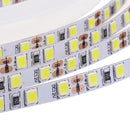 5M 72W SMD2835 5MM Untra Thin Pure White Warm White Non-waterproof Flexible LED Strip Light DC12V