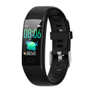 Y10 Waterproof Blood Pressure Heart Rate Smart  Wristband Bracelet 1.14 Large Screen Waterproof Blood Pressure Heart Rate Bracelet Exercise Step Sleep Blood Oxygen
