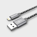 Mijia Guildford 2.4A MFI Lighting Fast Charging Data Cable Form Xiaomi System For iPhone 6S 8 Plus XS 11Pro Huawei P30 Pro Mate 30 5G S10+ Note 10 5G