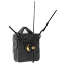 Black Hands DIY Quartz Wall Clock Spindle Movement Repair Parts