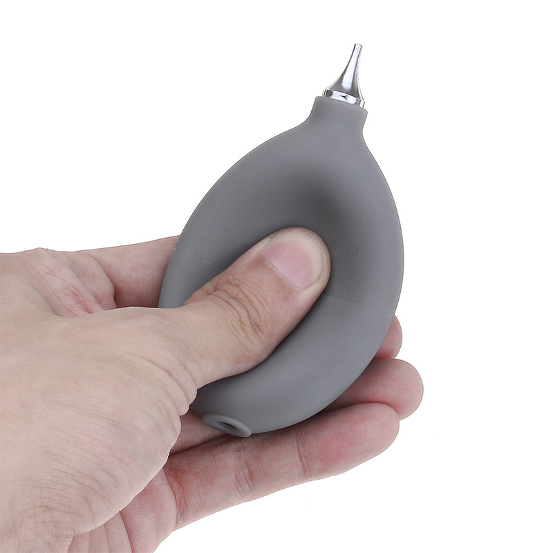 Hearing Aid Dryer Pump Cleaner ABS Metal Tip Duster Cleaning Air Blower Puffer