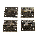 4 pcs Antique Box Hinge  Wooden Gift  Jewelry  Printing Packaging  Case  Hinge