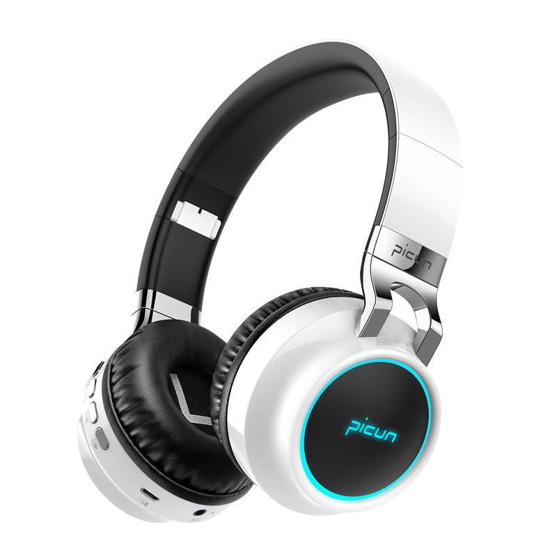 Pincun P60 Wireless bluetooth Headphone Foldable CVC Noise Cancelling TF Card Aux-in Stereo Headset