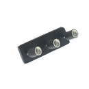 AC85-265V 3 Heads E27 Base Socket Rectangular Rotating Ceiling Light Holder Fixture Lamp Accessories