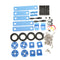 DIY Rubber Wheel Trolley Wind NO.34 Model Kit For  DIY Handmade Assembling