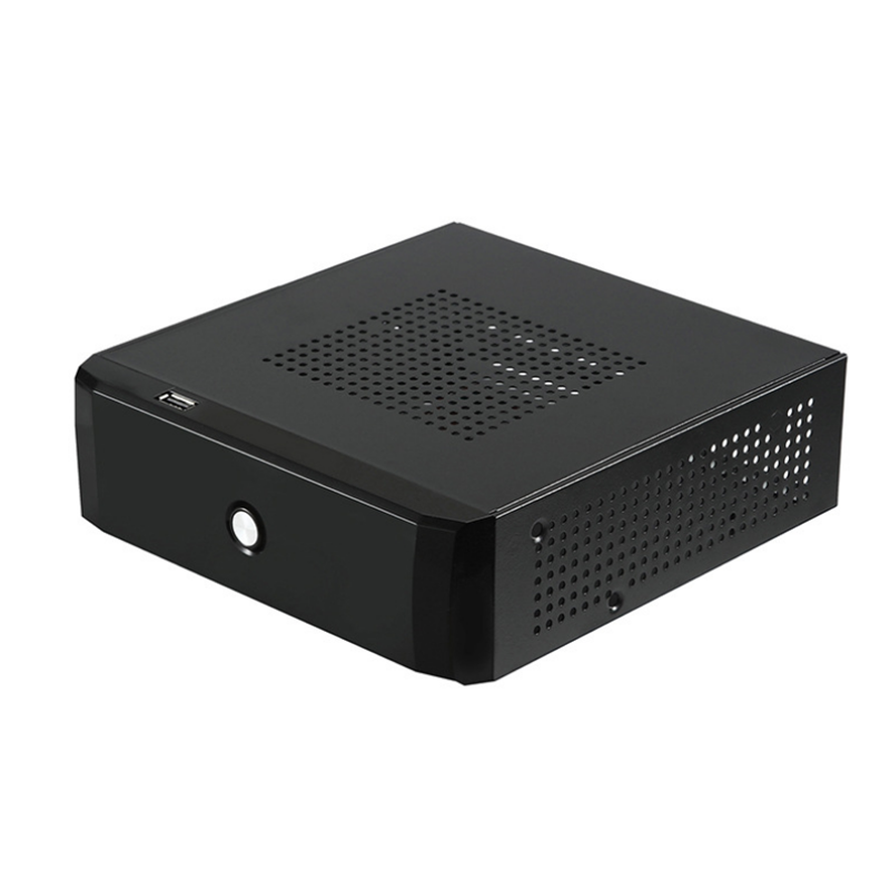 SKTC M01 / M03 / M05 SECC MINI-ITX Computer Case HTPC Case USB2.0 Gaming Tempered PC Case