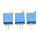 3 x 50pcs 3296W Multiturn Trimmer Resistance Potentiometer Kit