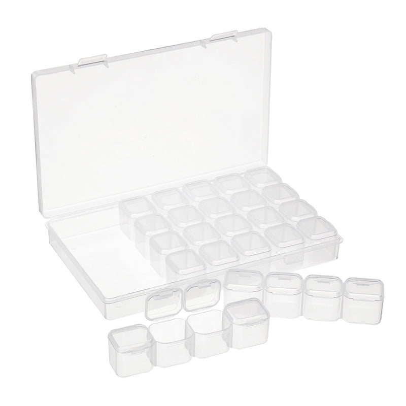 38Pcs 5D Diamond Paintings Tool DIY Embroidery Stitch Cross Pen Storage Box Kit