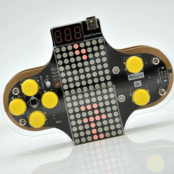 Electronic DIY Game Console Kit Game Soldering Practice Kit