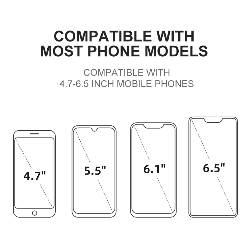 Joyroom JR-ZS200 15W Qi Wireless Charger Infrared Sensor Clamping Dashboard Air Vent Car Phone Holder for 4.7-6.5 Inch Smart Phone