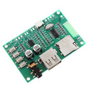 BT201 Dual Mode 5.0 Bluetooth Lossless Audio Power Amplifier Board Module TF Card U Disk Ble Spp Serial Port Transparent