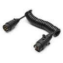 2M/3M 7 Pin Trailer Light Board Extension Cable Lead Truck Plug Socket Wire Part