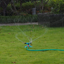 Garden Watering Tools Irrigation Law Sprinkler Automatic Three Arms 360 Degree Rotating Spray Nozzle