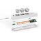 DHEKINGD D555 Smart WIFI App Control Power Strip with 3 EU Outlets Plug 4 USB Fast Charging Socket Work Power Outlet