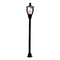 10Pcs/Set HO Scale 1:100 6V Model Garden Railway Train Lamp Post Street Light