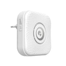 DIGOO DG-PJ16R 433MHz Plug-in Wireless Doorbell Kit 36 Melodies Chime 8 Levels Volume Adjustment 1 Button 1 EU Plug Receiver
