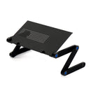 1 Piece Folding Adjustable Laptop Desk Computer Notebook Table Stand Bed Lap Sofa Cooling Pad Desk