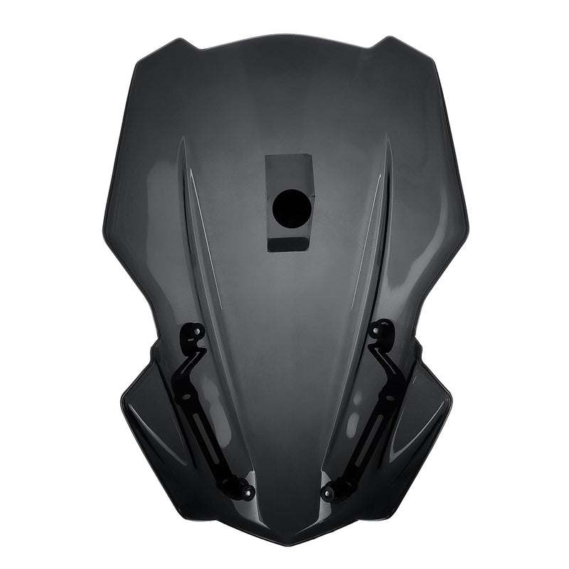 Windshield Windscreen Air Deflector Black With Bracket For Kawasaki Z900 2017-2018
