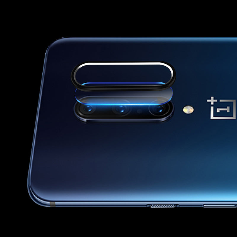 Bakeey Anti-scratch Aluminum Metal Circle Ring + Soft Rear Phone Camera Lens Protector for OnePlus 7
