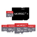 MORIC TF Card Memory Card 128GB 64GB 32GB High Speed TF Flash Card Memory TF SD Cards for Tablet camera mobile phone