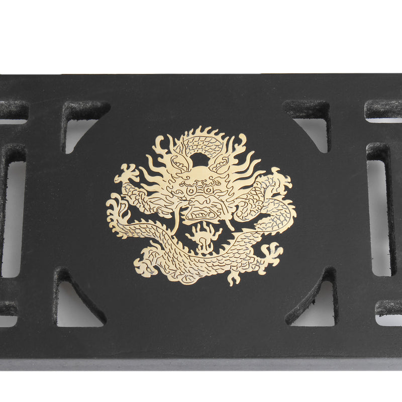 1-4 Tiers Katana Wakizashi Dragon Design Holder Wall Mount Bracket Rack Tool Display Hanger