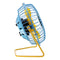 4 inch Protable USB Cooling Fan Mini Desktop Fan Aluminum Leaf Summer Electric Cooler