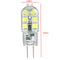 6PCS G4 Base 2W 2835 Non-dimmable Cool White Transparent 12 LED Light Bulb for Indoor Home DC12V