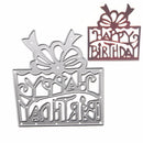 Happy Birthday Gift Metal Cutting Dies Stencils DIY Scrapbook Photo Album Paper Card Craft