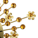 Acrylic Diamond Wall Clock Digital Home Office Art Living Room Luxury Decor
