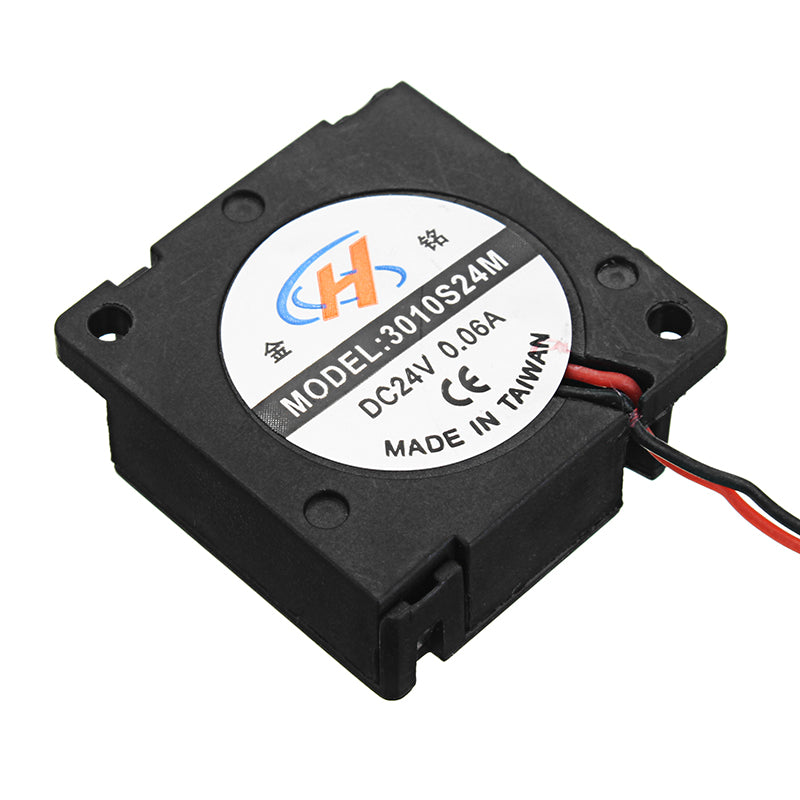 JGAURORA 30*30*10mm Turbo Cooling Fan with Line for 3D Printer