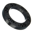 Black Steel Ring Wheel Hub Adapter Spacer Kit For NARDI PERSONAL SPARCO OMP MOMO