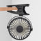360 Rotation Mini Fan Battery Operated/USB Rechargeable Clip on Fan for Baby Stroller/Gym/Office/Study