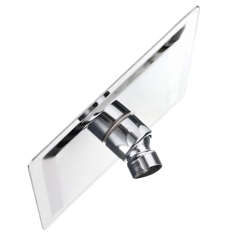 G1/2 Rain Shower Head Square Chrome Wall / Ceiling Mounted Bathroom Top Sprayer Faucet Stainless Steel