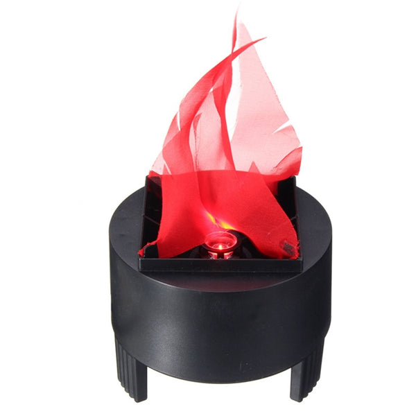 Halloween 3W Prop LED Fake Flame Lamp Torch Flood Light  Fire Pot Home Decor AC85-260V