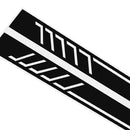 5D Carbon Fiber Racing Side Stripe Car Decals Stickers For Mercedes-Benz C Class W204 C180 C200 C230 C280 C300 C320 C350 C63 AMG