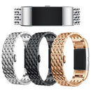 Replacement Screwless Metal Strap Stainless Wrist Band for Fitbit Charge 2