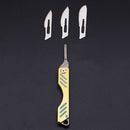 G10 EDC Folding Knife Mini Key Knife Climbing Portable Multifunctional Outdoor Survival Tools